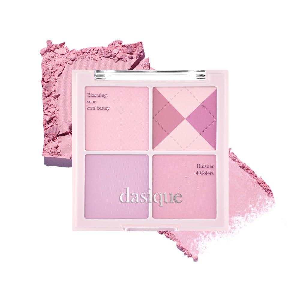 Dasique Mood Cheek 05 Violet Knit blush poudre palette violet
