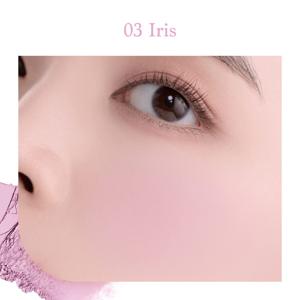 Dasique Mood Cheek 05 Violet Knit blush poudre palette violet