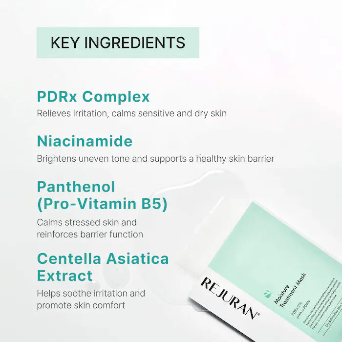 Rejuran Moisture Treatment Mask masque 5 feuilles hydratant