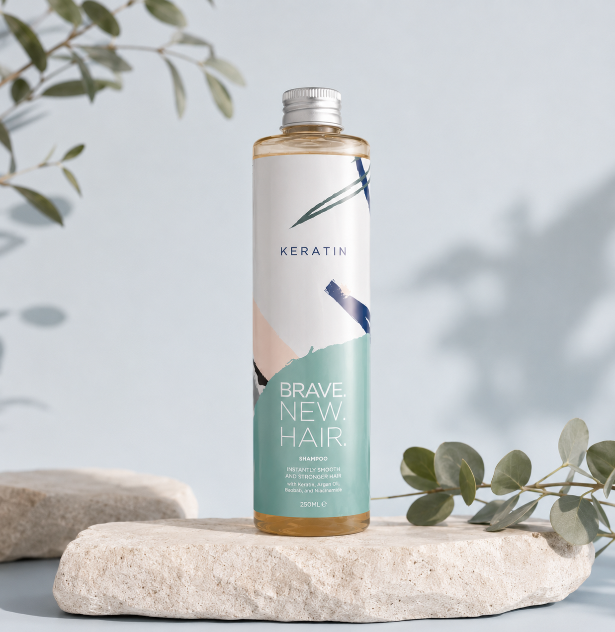 Brave New Hair Keratin coffret cheveux 2x250ml