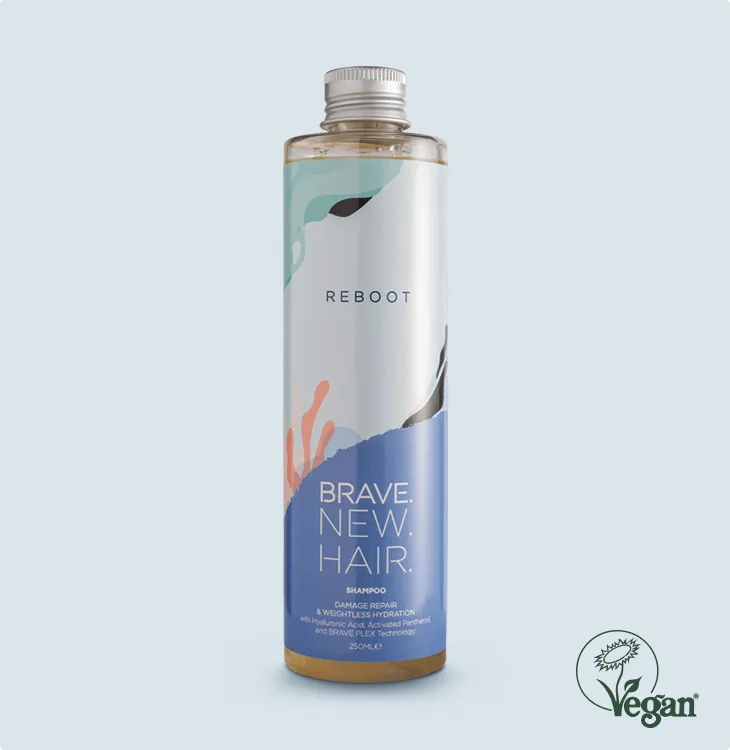 Brave New Hair REBOOT shampooing hydratant hyaluronique