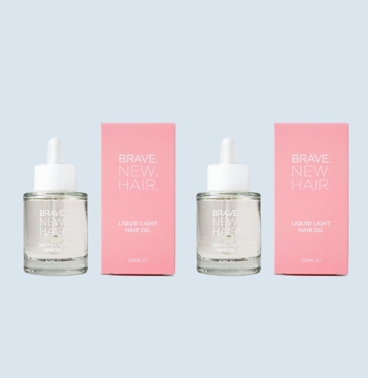 Brave New Hair Shine Liquid Light sérum huile brillance