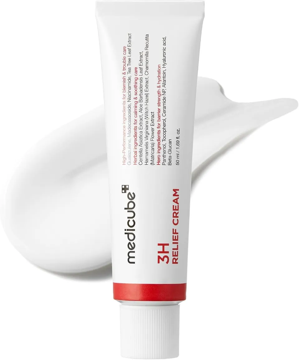 Medicube Super Cica 3H Daily Relief crème visage apaisante céramide