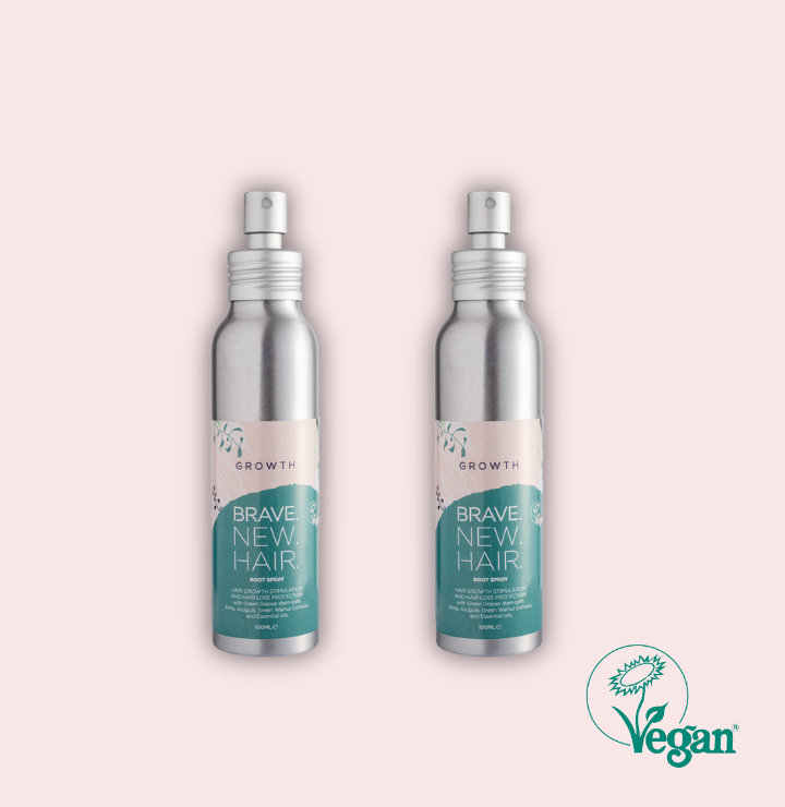 Brave New Hair GROWTH spray sérum racines romarin