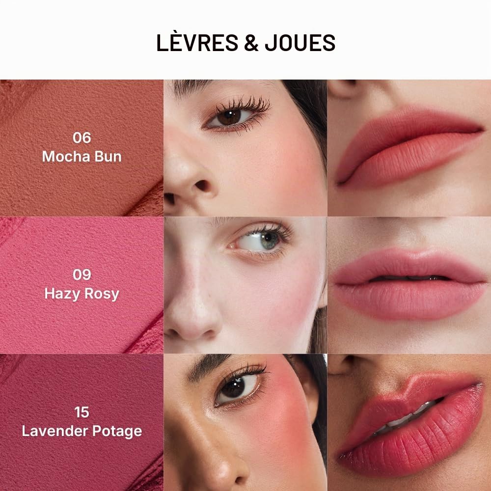 Dasique Souffle Color Pot 09 Haze Rosy blush crème 2 en 1 rose