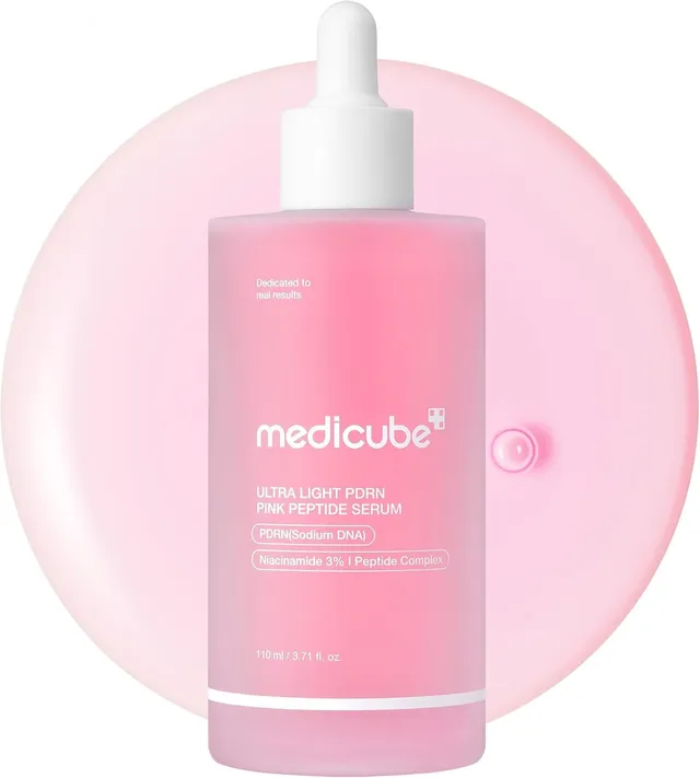 Medicube PDRN Pink Peptide Serum sérum visage 110 ml éclat