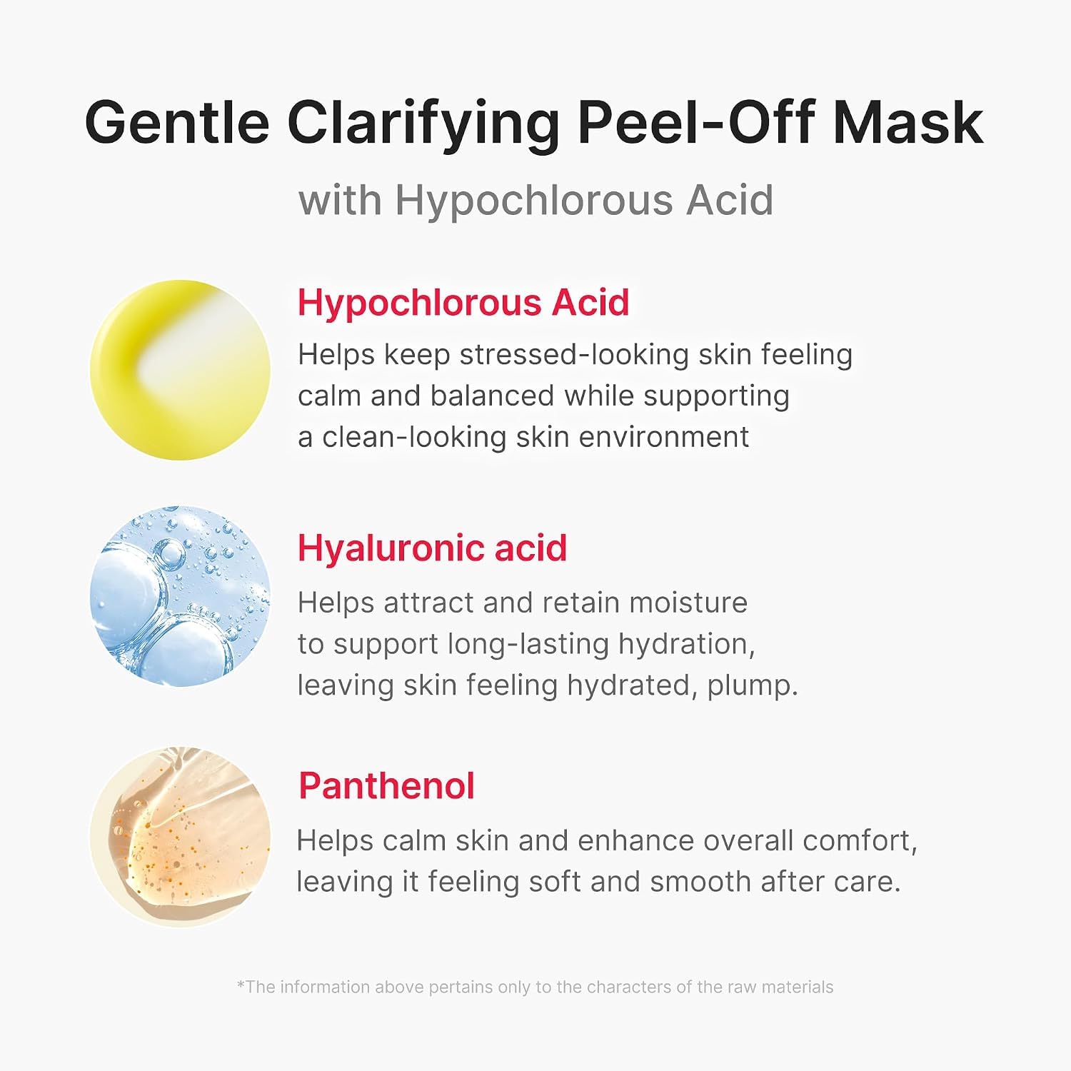 Medicube Red masque tissu Peel-Off hypochloreux x3 purifiant