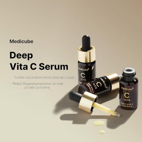 Medicube Deep Vita C Serum 2.0 sérum vitamine C 10 g x3 taches