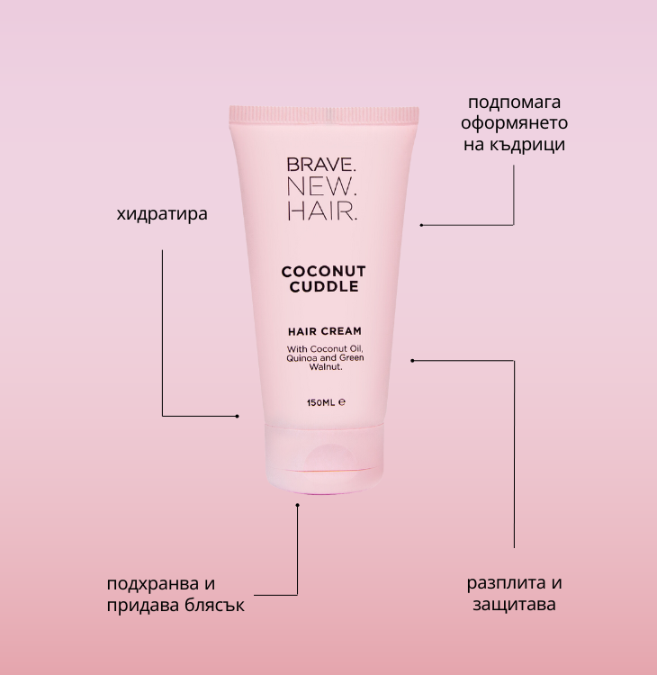 Brave New Hair SETS coffret boucles 3 soins coco