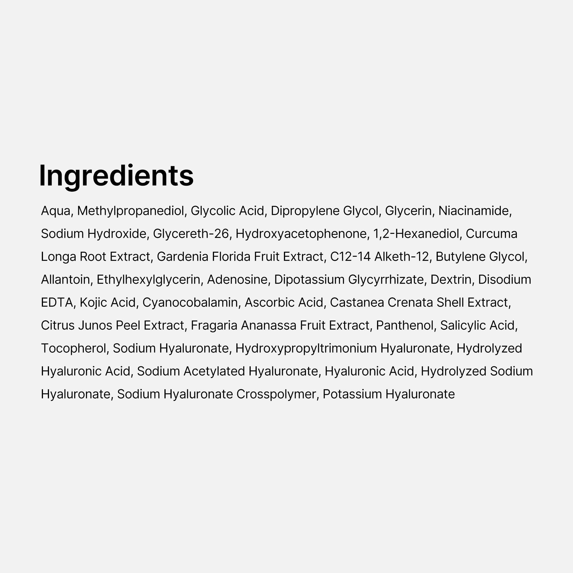Medicube Kojic Acid Pads Toniques Éclat Curcuma