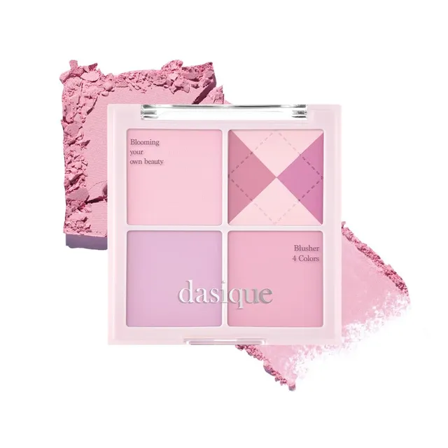 Dasique Mood Cheek 05 Violet Knit blush poudre palette violet