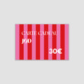 JOD Les Duos The Gift Card carte cadeau digitale anniversaire