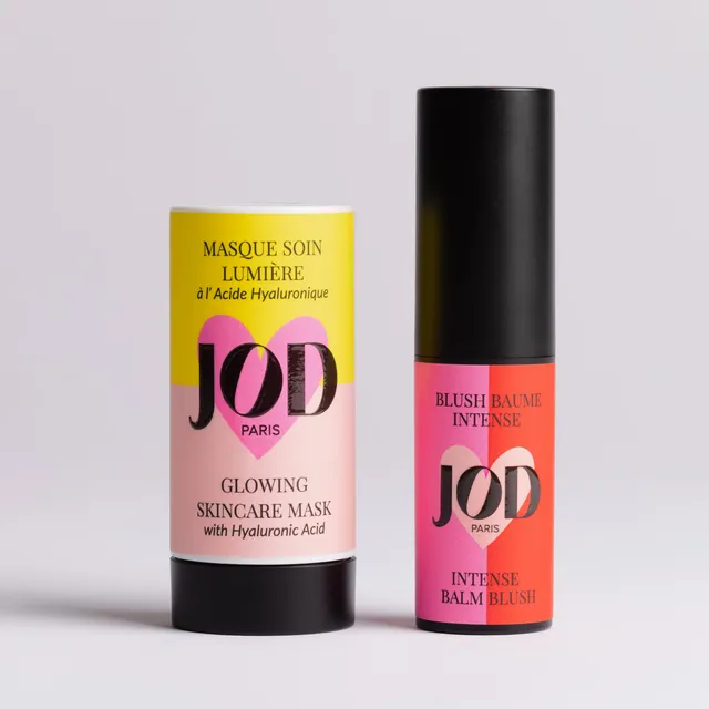 JOD Les Duos Duo l'Iconique Masque + Blush Corail Rose