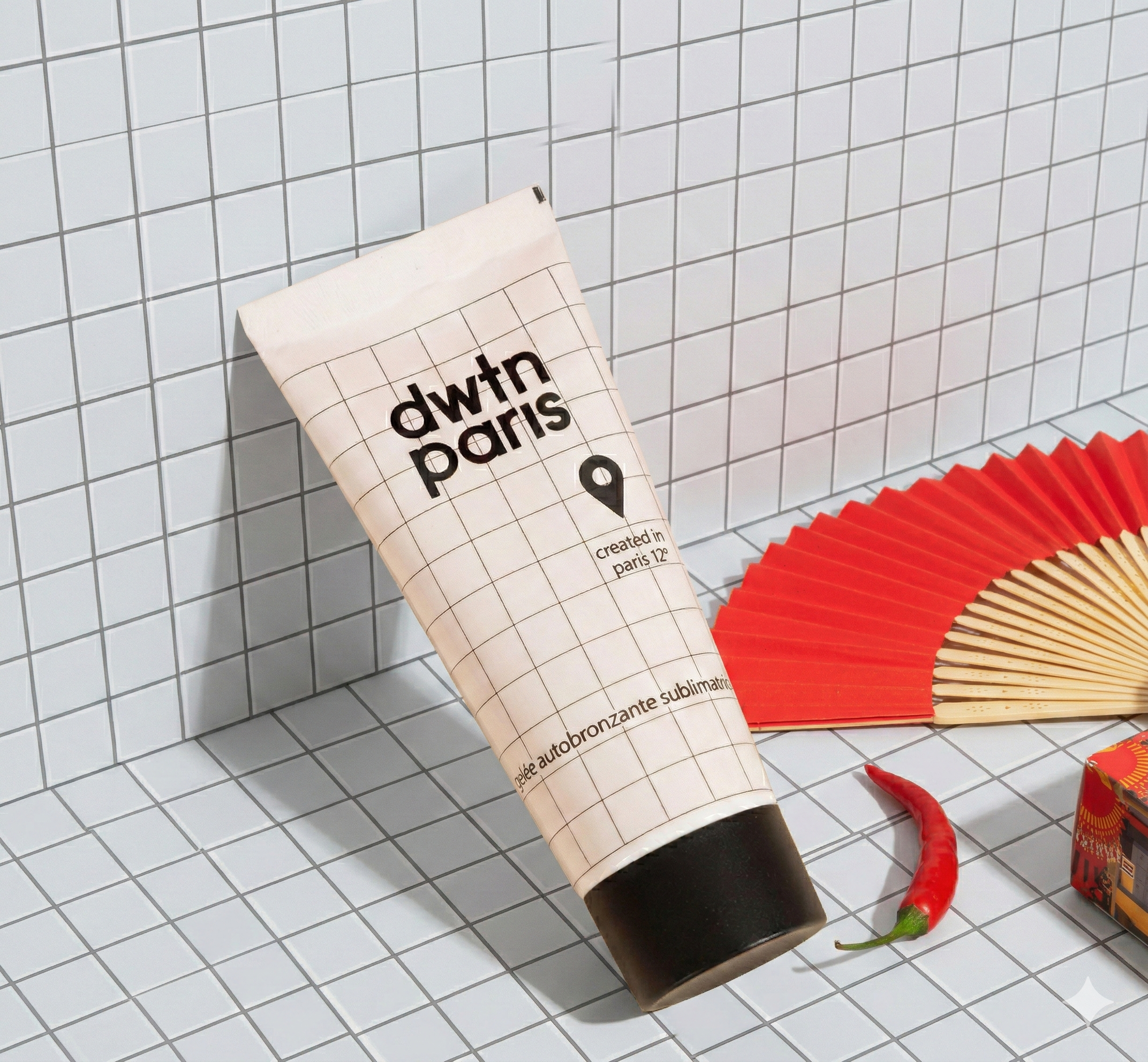 DWTN Paris Teint Autobronzant gelée corps hâle naturel