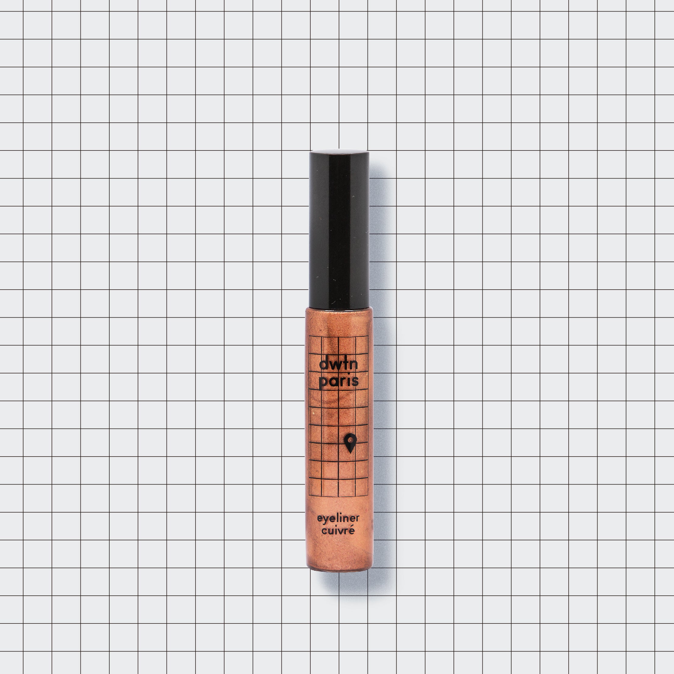 DWTN Paris Yeux eyeliner liquide vegan Cuivre 10 ml