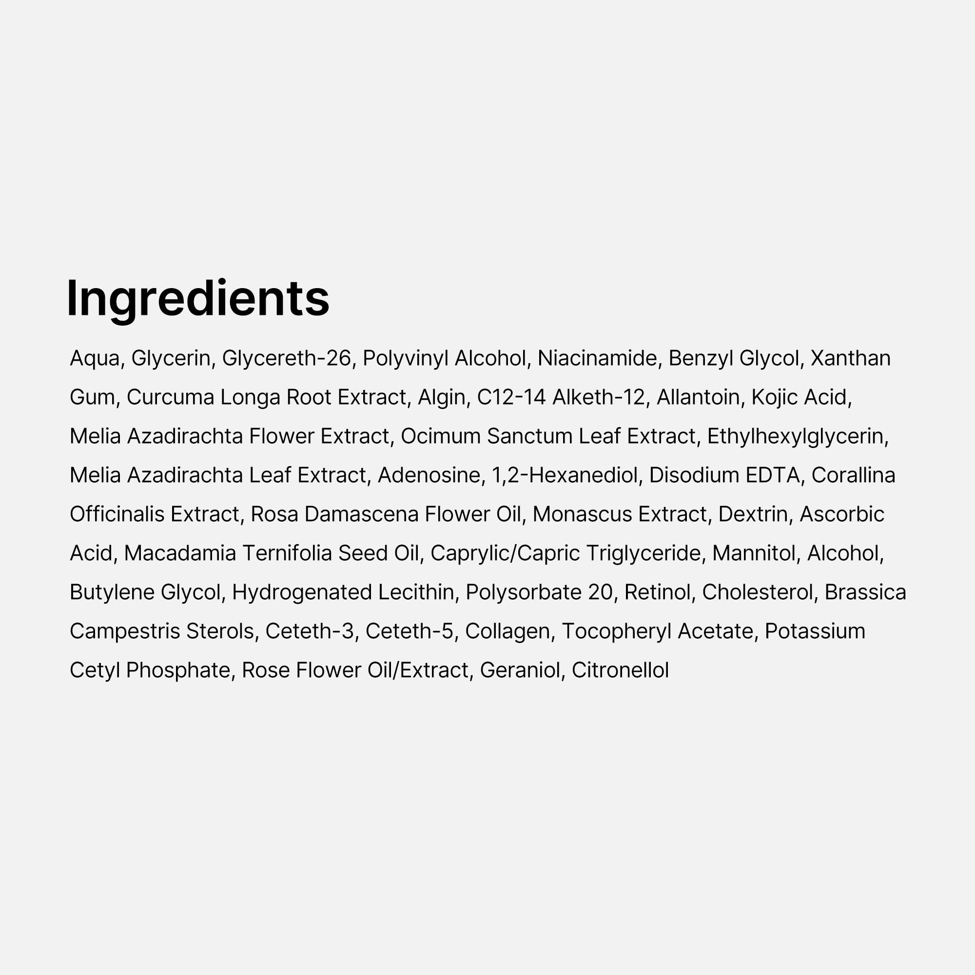 Medicube Kojic Acid masque nuit peel-off curcuma Turmeric 2.0