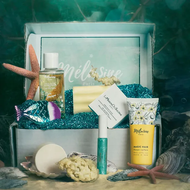 Mélusine Coffret Sirène coffret cadeau beauté 6 produits