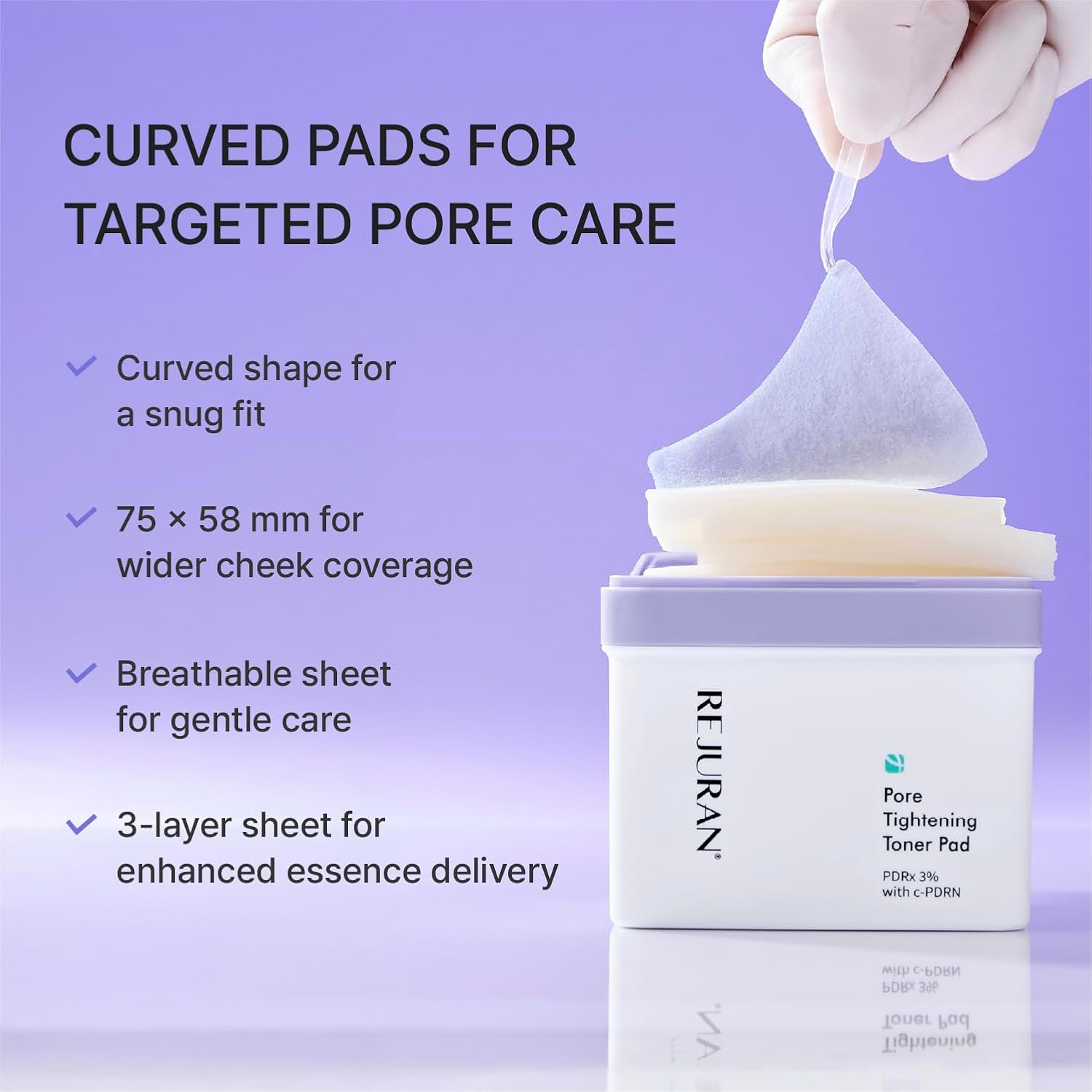 Rejuran Pore Tightening Toner Pad lotion pads pores 220mL