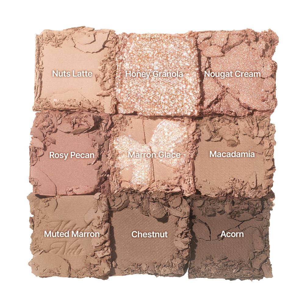 Dasique Eye Palette Muted Nuts Fard Paupières 24 Teintes