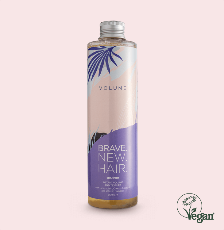 Brave New Hair Volume shampoing châtaigne brillance