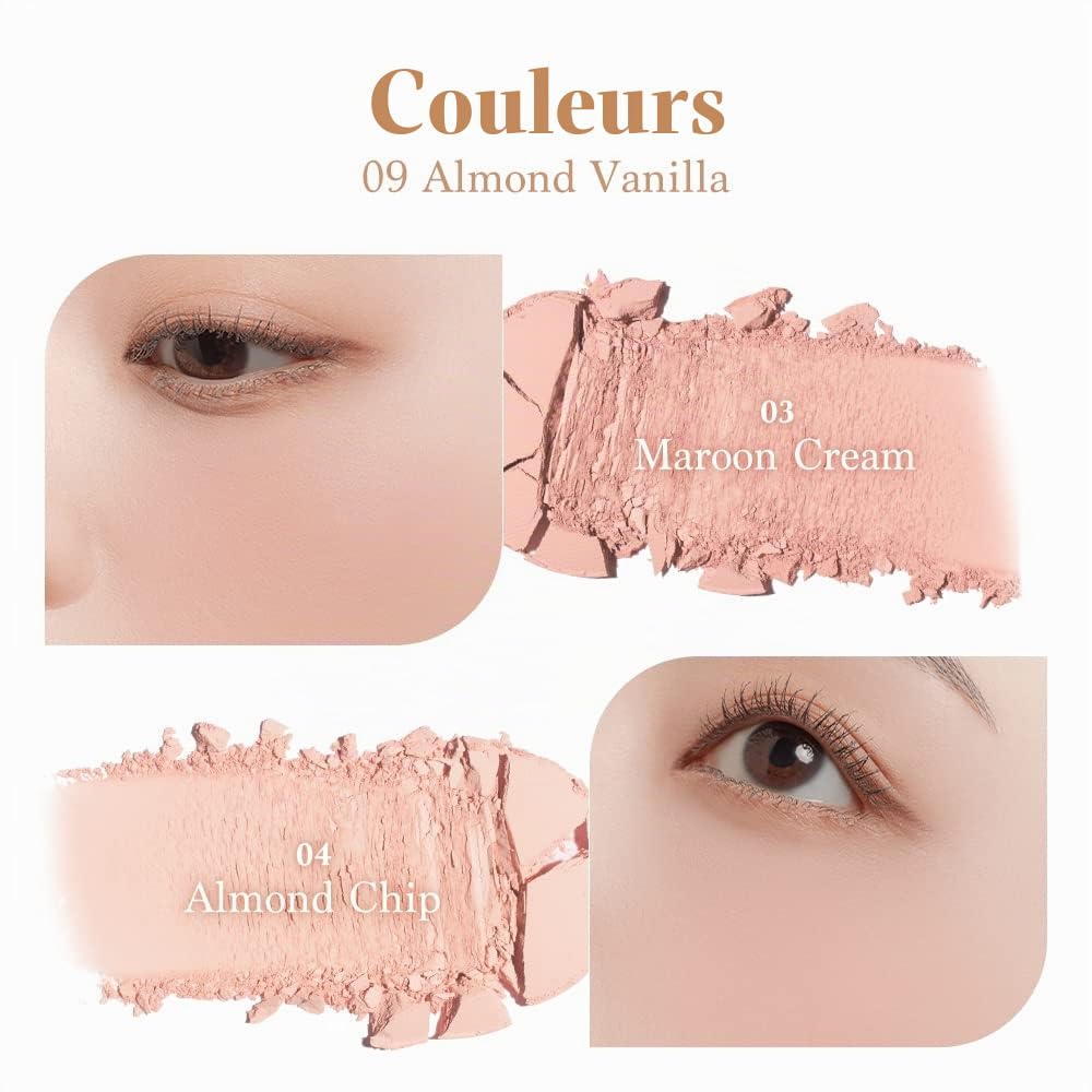Dasique Blending Mood Cheek 09 blush poudre beige 4 teintes