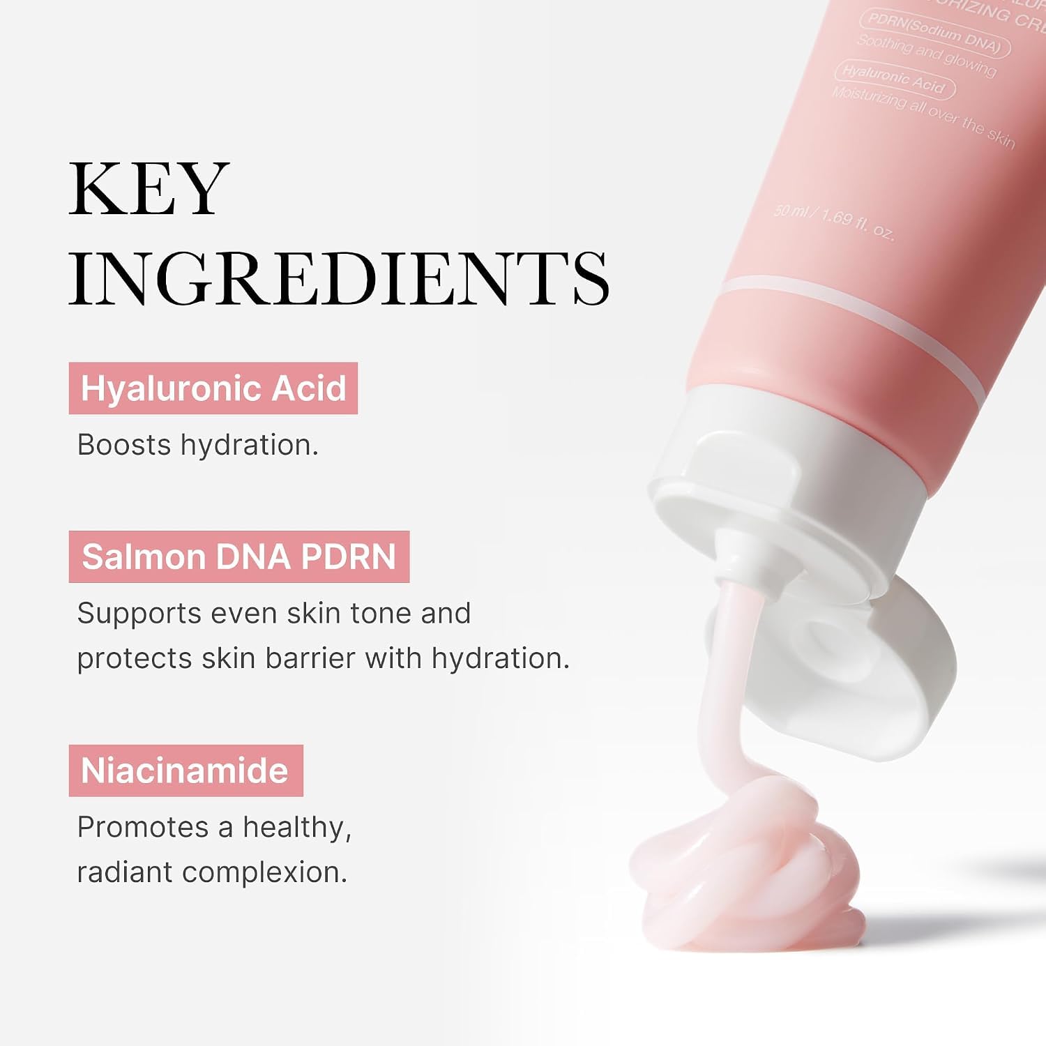 Medicube PDRN Pink crème hydratante ADN saumon hyaluron