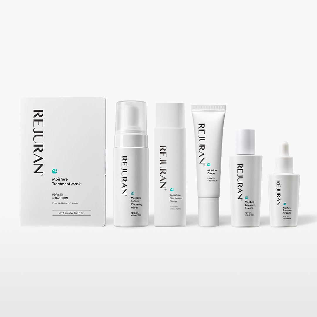 Rejuran Complete Moisture Routine coffret hydratant 6 soins peau sèche
