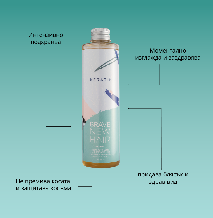 Brave New Hair Sets coffret hiver cheveux kératine 3 soins