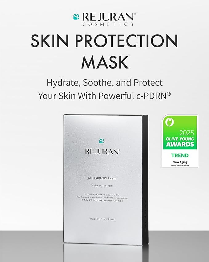 Rejuran Skin Protection Mask masque tissu hydratant 5 pièces