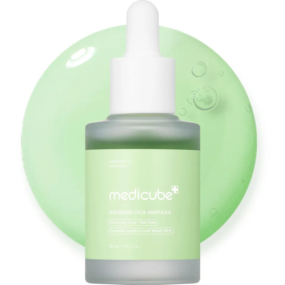 Medicube Super Cica Exosome Ampoule CICA Tea Tree sérum 30 ml apaisant