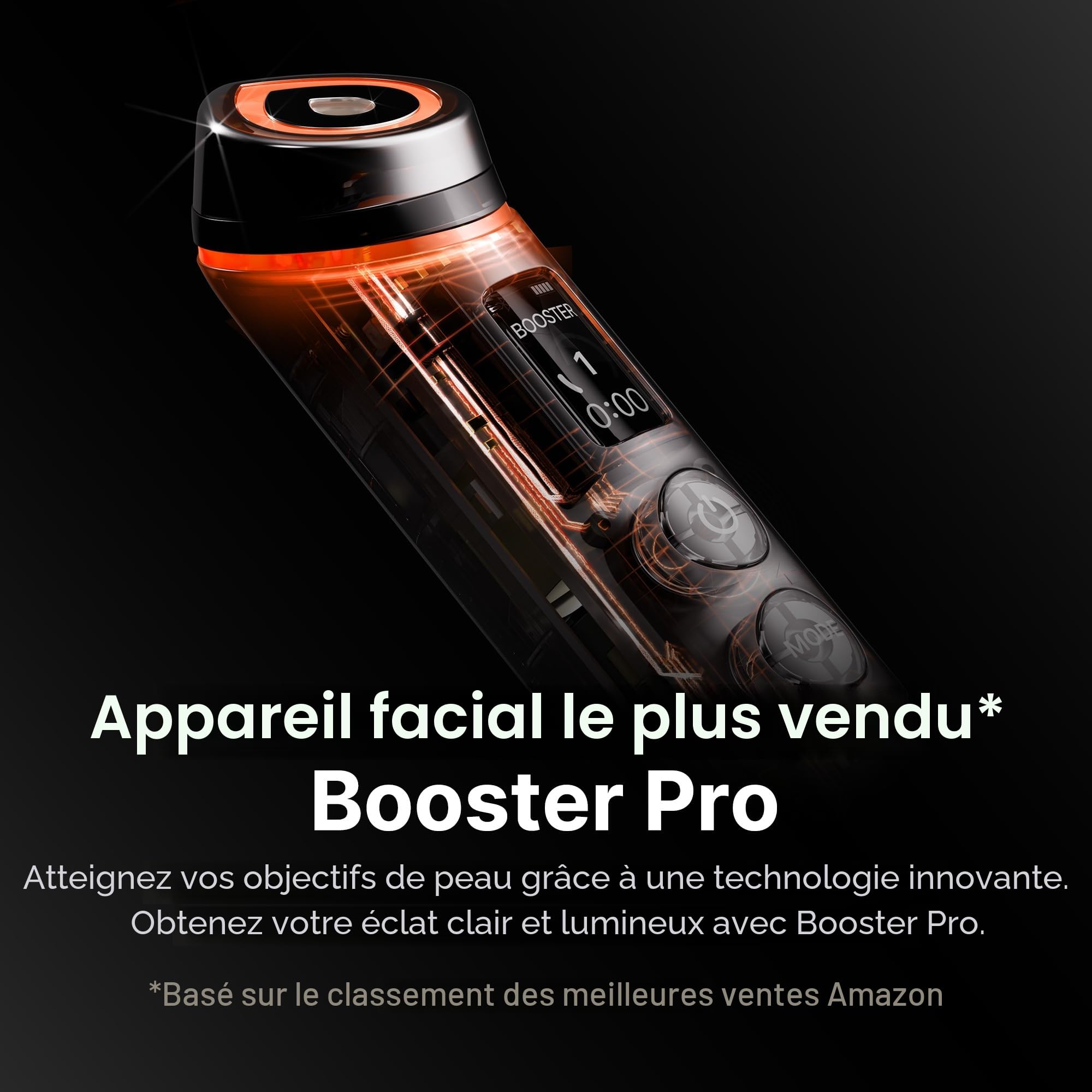 Medicube AGE-R Booster Pro appareil visage 6-en-1 Noir
